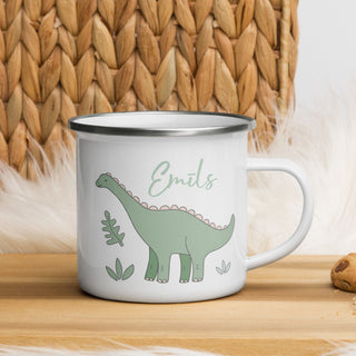 Personalised cup for children - dinosaur nr 2