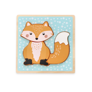 Fox- wooden puzzle with large pieces