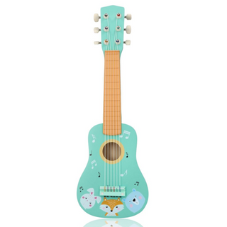 Children's wooden guitar Animals
