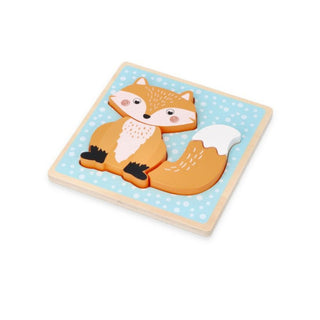 Fox- wooden puzzle with large pieces