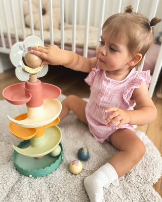 Ball run in Pastel tones