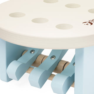 Carrot garden- pastel wooden hammering game