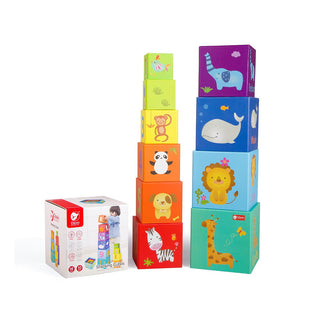 Lielais kraujamais kubu tornis ar dzīvniekiem