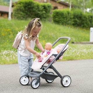 maxi cosi doll Maxi Cosi Quinny pink twin doll stroller with reversible direction of – meKID