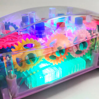 Transparent car with light, sound