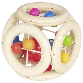 Satvēriena rotaļlieta - varavīksnes kubs ar bumbiņu, Heimess