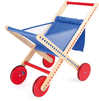 Polka-Dot folding toy shopping cart