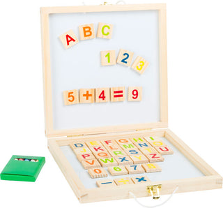 Magnetic Letters and Numbers board box