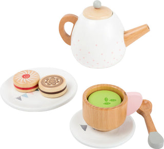 Wooden tea set for children