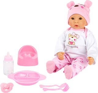 Marie baby doll with accessories and clothes