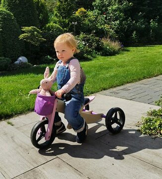 Balance bike/tricycle 2-in-1 Pink