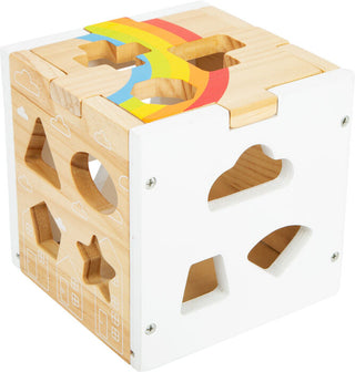 Figure placement cube/sorter Rainbow