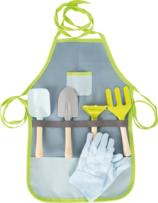 Children's gardener's apron with tools