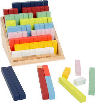 XL Maths Counting Sticks Educate - 100 wooden sticks and base