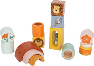 Explorer sensory wooden blocks Safari