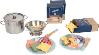 Play pasta cooking set with pots, Pasta Chef