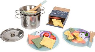 Play pasta cooking set with pots, Pasta Chef