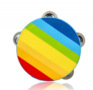 Rainbow tambourine for children, Goki