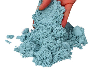 Kinētiskās smiltis 1 kg pasteļu toņos- maigi zils