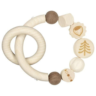Natural wooden grip toy - Squirrel, Haymes