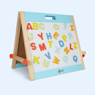 Double-sided large-sized wooden board for children, can be placed on the table