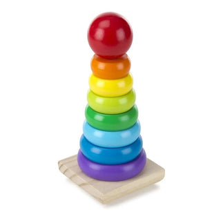 Stackable wooden tower - pyramid, Melissa & Doug