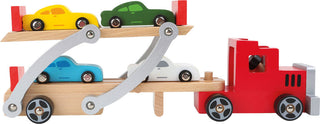 Wooden toy car transporter Classic
