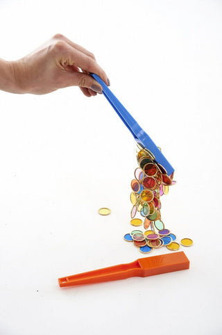Magnet learning set - 2 magnetic sticks and 100 chips