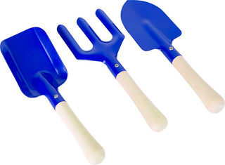 Gardening tool set for kids - blue