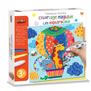 Magical coloring Exploracolo, a creative set for children