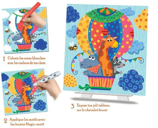 Magical coloring Exploracolo, a creative set for children