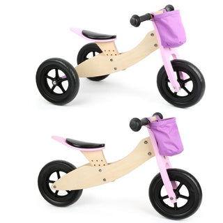 Maxi Balance bike/tricycle 2-in-1 Pink