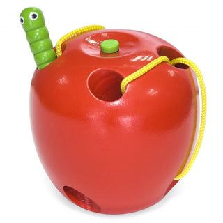 Veramā rotaļlieta ābols ar tārpiņu